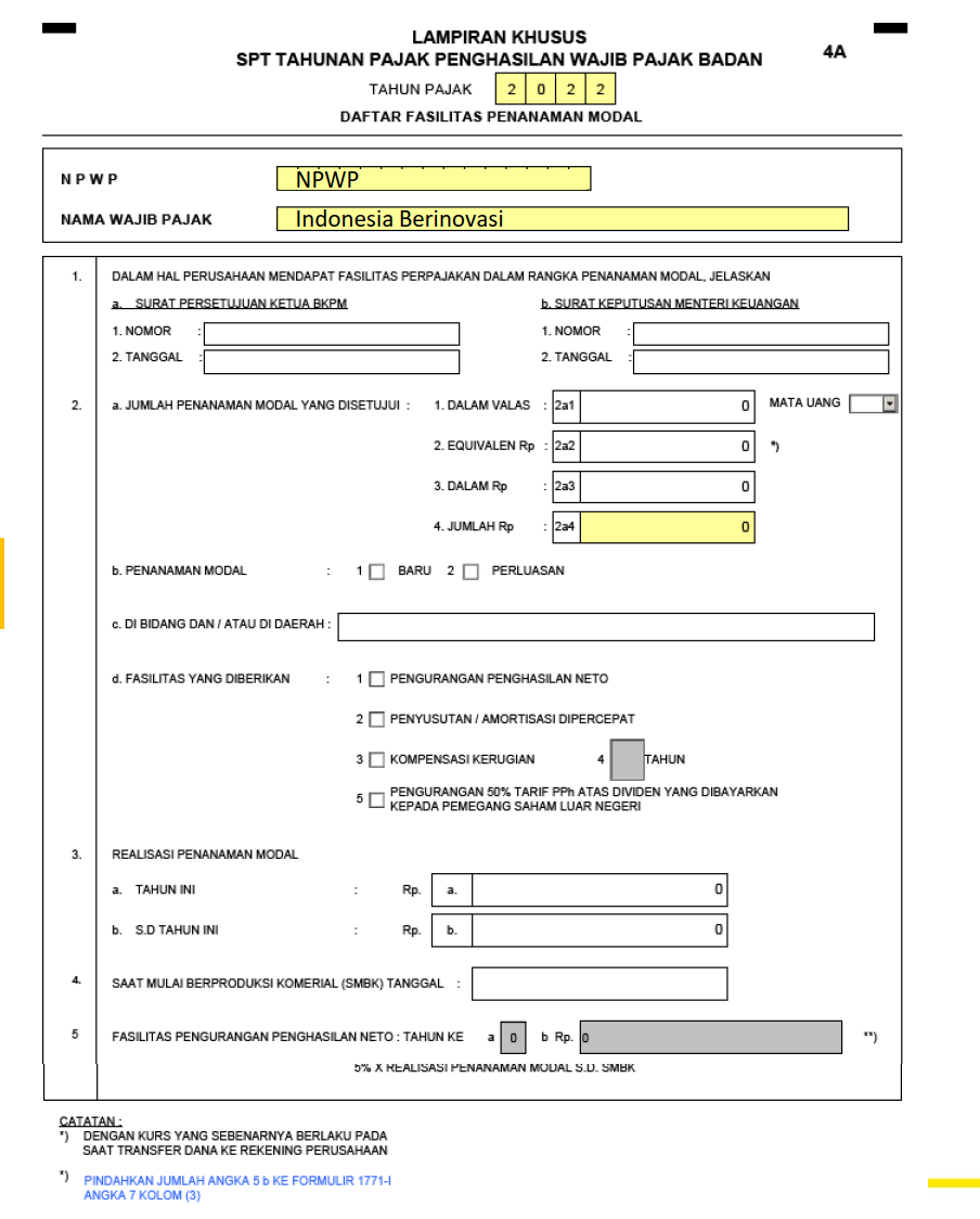 Fasilitas